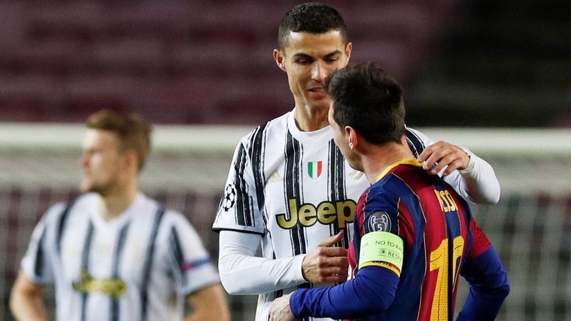 Ronaldo i Mesi (©Reuters)
