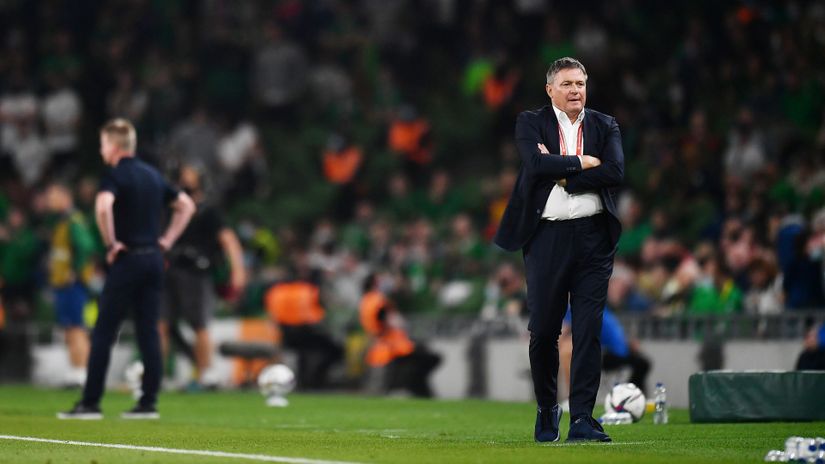 Dragan Stojković Piksi u Dablinu (©Reuters)