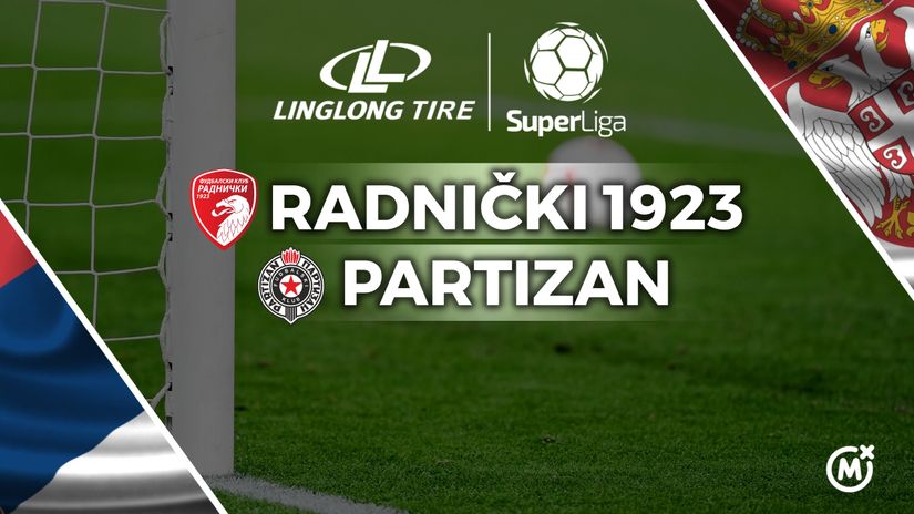 KRAJ: Radnički 1923 - Partizan 0:4