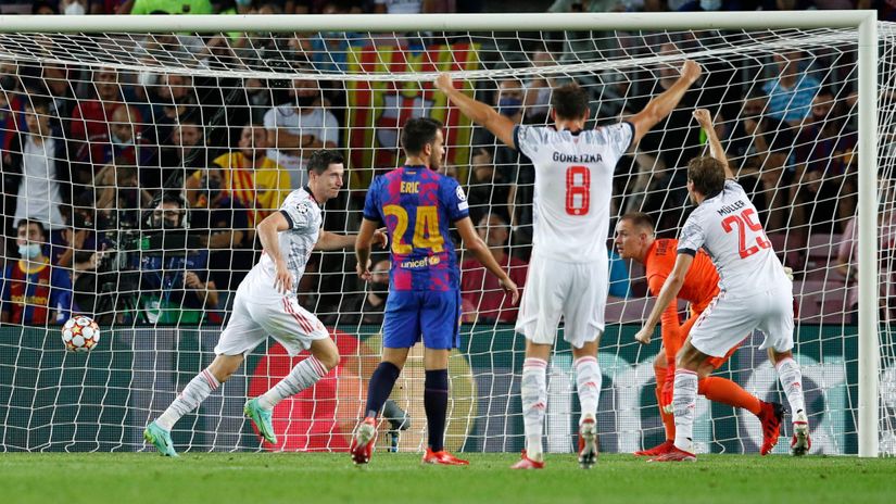 Levandovski slavi gol (Reuters)