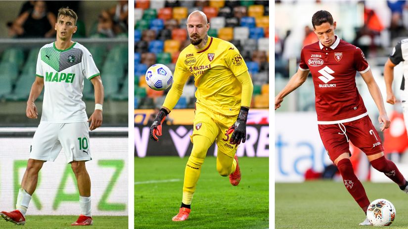 Filip Đuričić, Vanja Milinković Savić i Saša Lukić (©Shutterstock)
