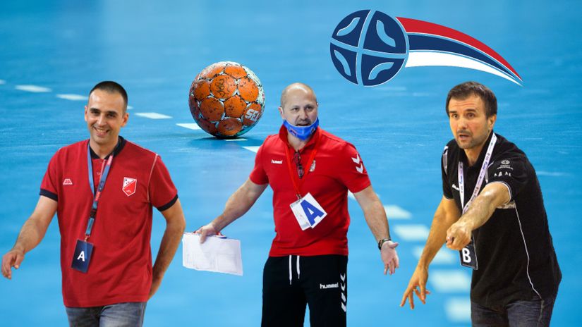 Boris Rojević, Žikica Milosavljević i Nenad Maksić (©MN Press, ©Shutterstock)