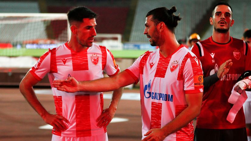 Degenek i Dragović posle meča protiv Brage (Starsport)