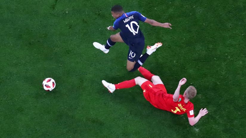 Kilijan Embape (Francuska) i Kevin de Brujne (Belgija)