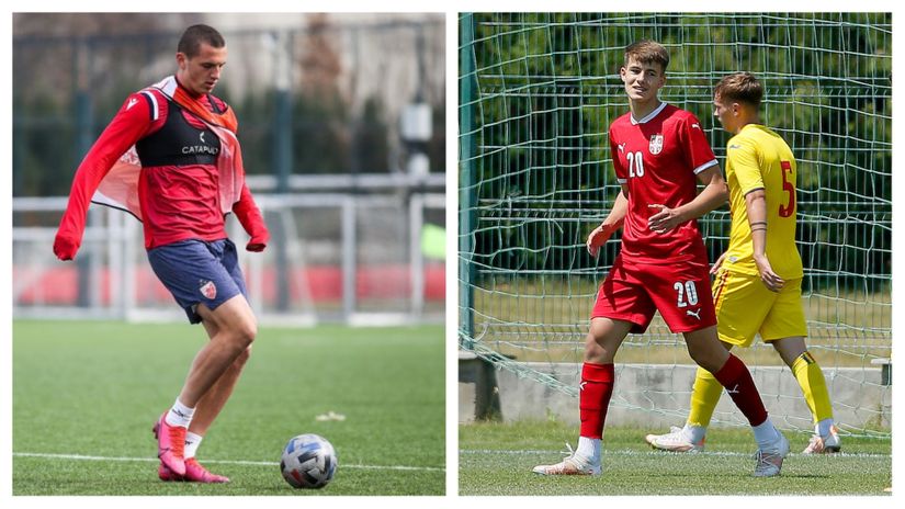 Kahvić i Baždar (© FK Crvena zvezda, © Star sport)