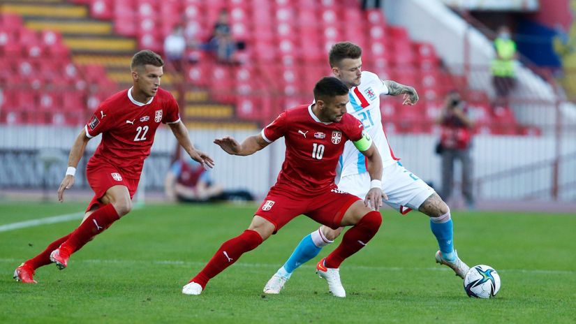 Kapiten Orlova Dušan Tadić i Sebastijan Til (Luksemburg)