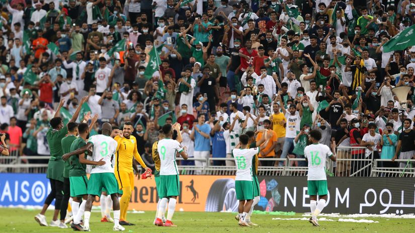 Reprezentativci Saudijske Arabije (©Reuters)