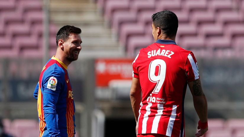 Mesi i Suarez (@Reuters)