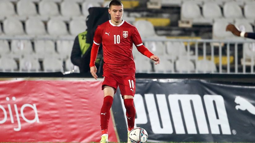 Nikola Terzić u dresu mlade reprezentacije (© Star sport)