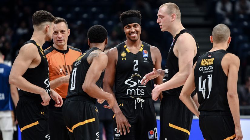 Foto: Košarkaši Partizana (MN Press)