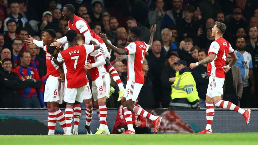 Fudbaleri Arsenala konačno imaju razloga za slavlje (©Reuters)