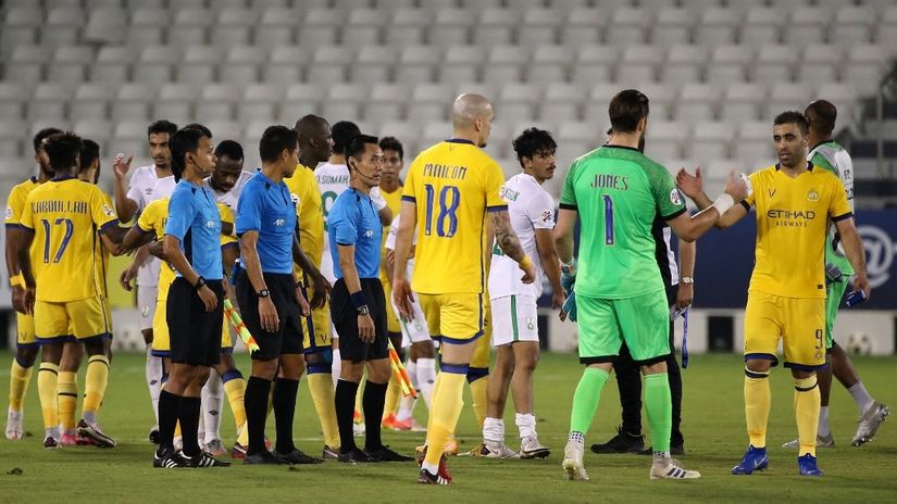 Fudbaleri Al Ahlija, Foto: AFP