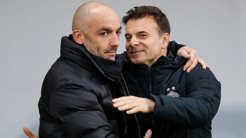 Žarko Lazetić i Aleksandar Stanojević (© Star sport)