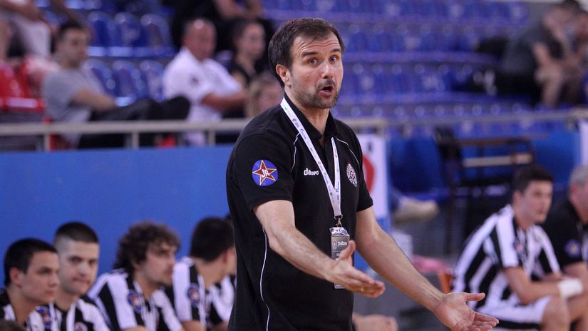 Trener Partizana Nenad Maksić (MN Press)