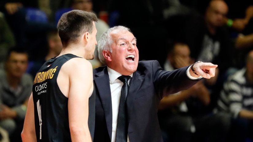 Aleksa Avramović i Željko Obradović (©Star Sport)