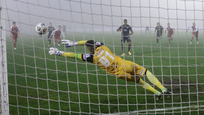 Stade i Partizan na minu: Petrić odbranio sve, skinuo penal Rikardu i doneo veliki bod Proleteru