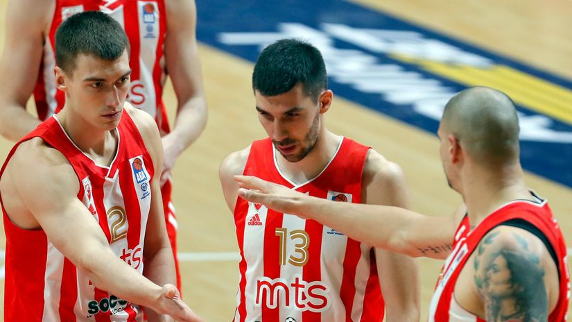Lazarević, Dobrić i Cirbes (©Star Sport)