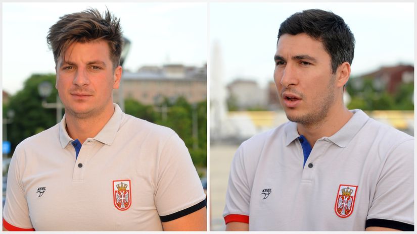Milan Aleksić i Stefan Mitrović (©MN Press)