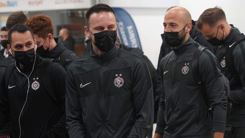 Bojan Ostojić i Nemanja Miletić (© FK Partizan)