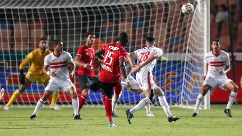 Detalj sa meča Al Ahli - Zamalek (©Reuters)