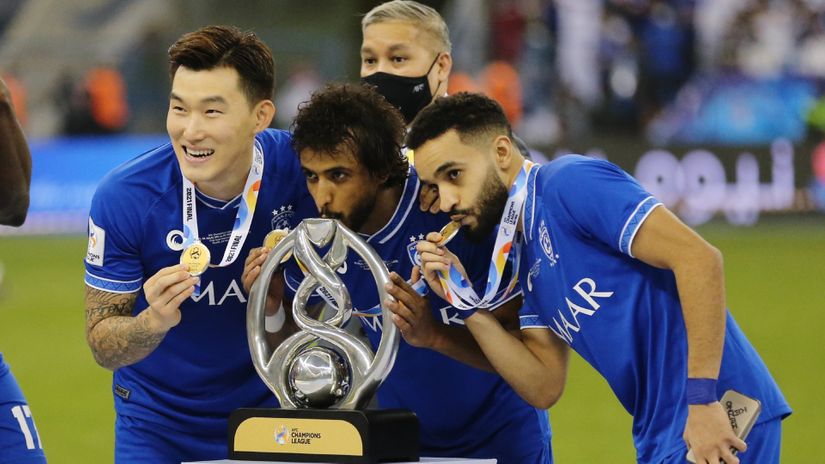 Fudbaleri Al Hilal (©Reuters)