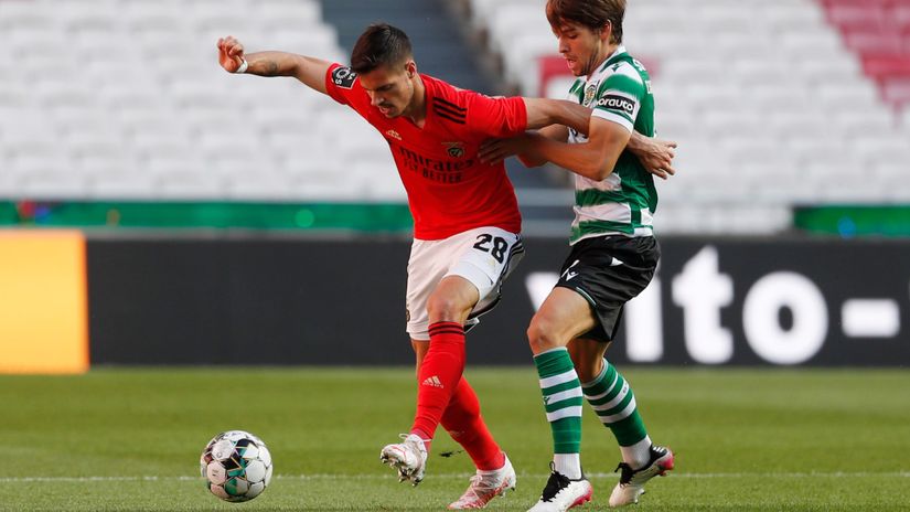 Hulijan Vigl protiv Sportinga (©Reuters)