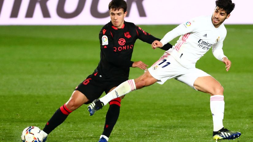 Duel sa prethodnog derbija Sosijedada i Real Madrida (©Reuters)