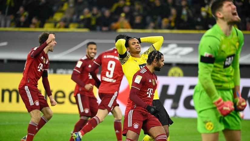 Slavlje Bavaraca u Dortmundu (© AFP)
