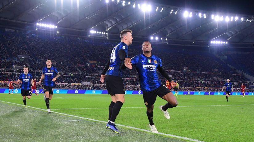 Slavlje fudbalera Intera (Reuters)