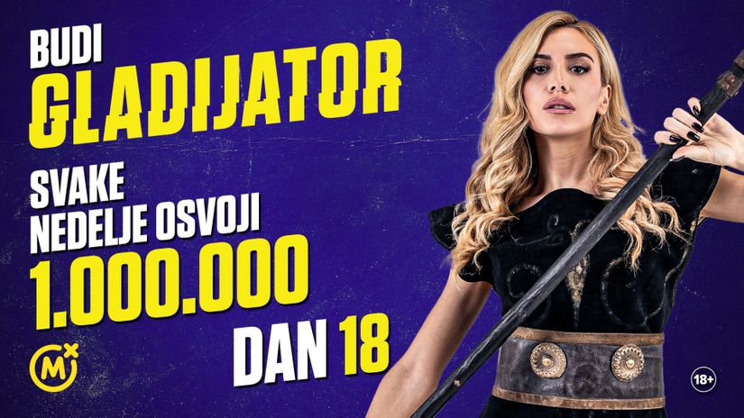 Mladen je 18. Mozzartov Gladijator