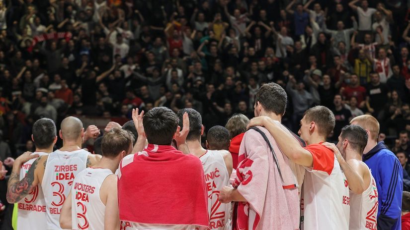 Košarkaši Crvene zvezde (Foto: Starsport)