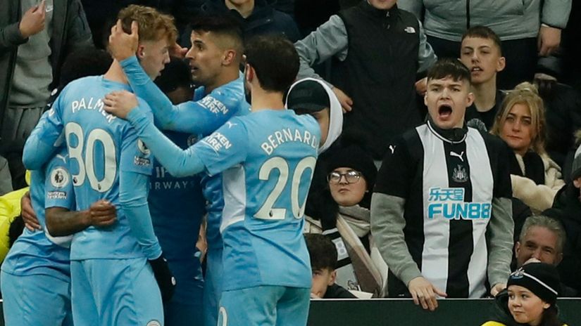 Fudbaleri Mančester Sitija (Foto: Reuters)
