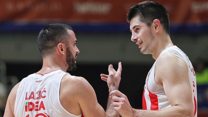 Branko Lazić i Luka Mitrović (Foto: Starsport)