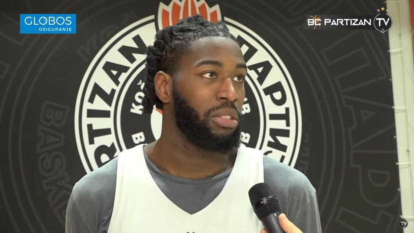 Matijas Lesor (©KK Partizan TV)
