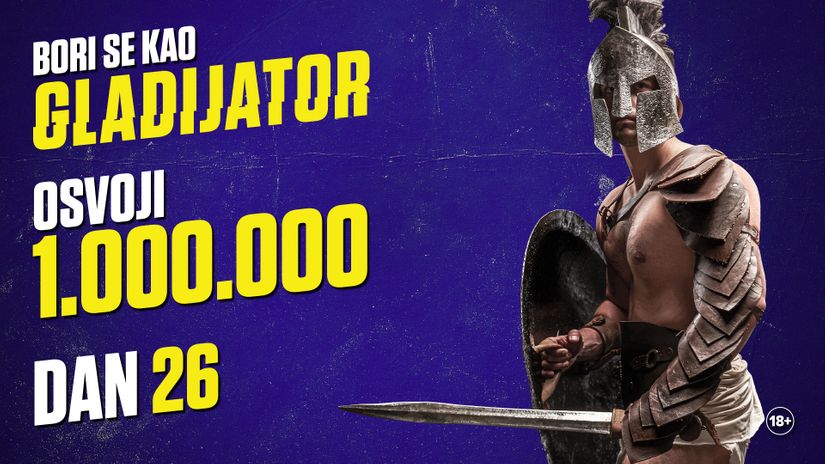 Ivan M. je 26. Mozzartov Gladijator