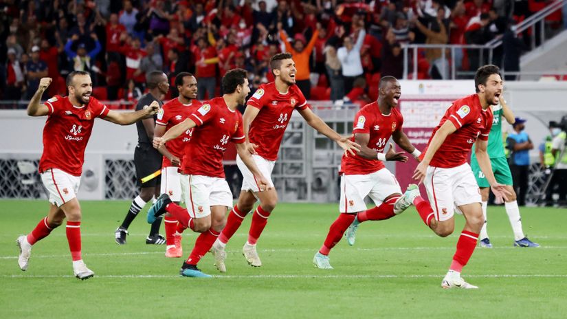 Fudbaleri Al Ahlija (©Reuters)