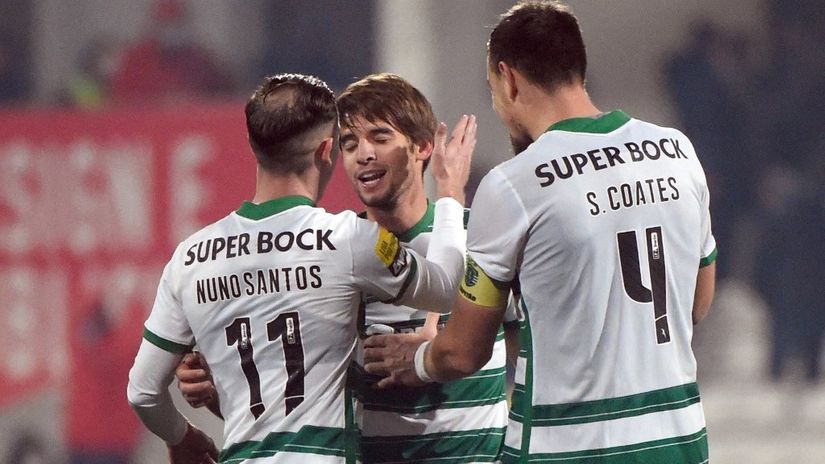 Igrači Sportinga (©AFP)