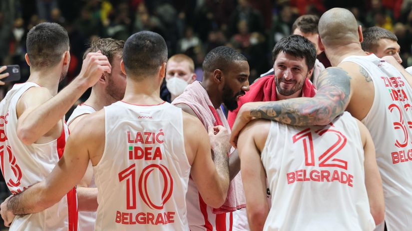 Košarkaši Crvene zvezde (©Star Sport)