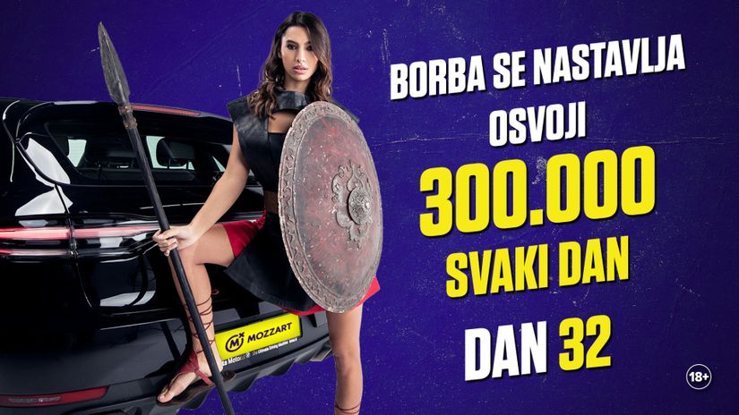 Dušan S. je novi Mozzartov Gladijator