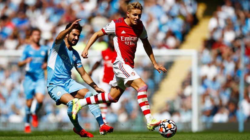 Gundogan i Odegard (©Reuters)