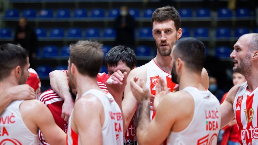 Košarkaši Crvene zvezde (©MN press)