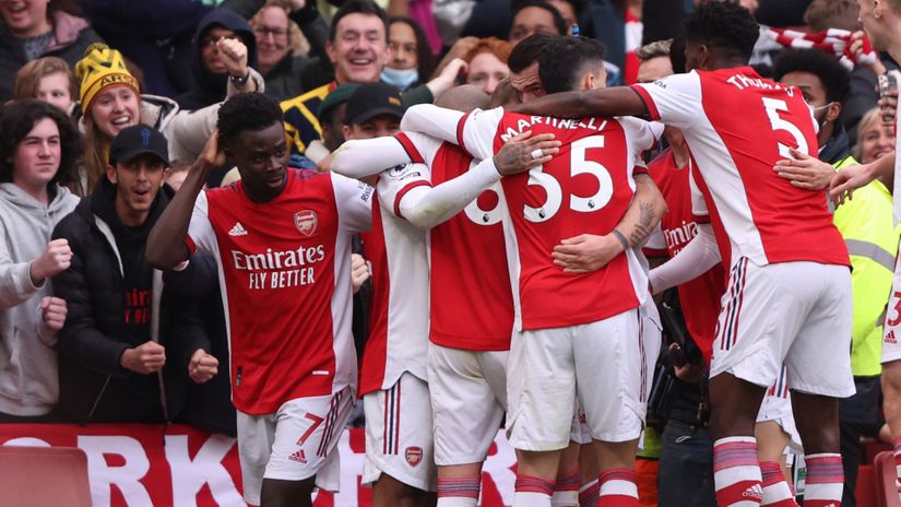 Igrači Arsenala (©Reuters)