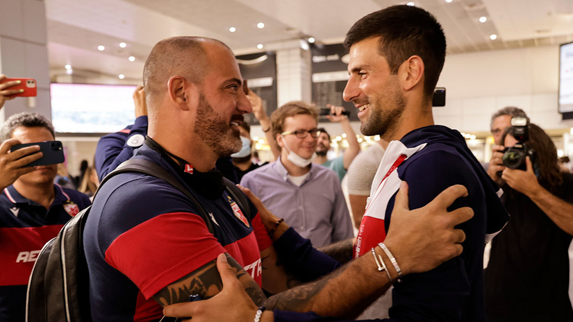 Dejan Stanković i Novak Đoković (©STAR SPORT)