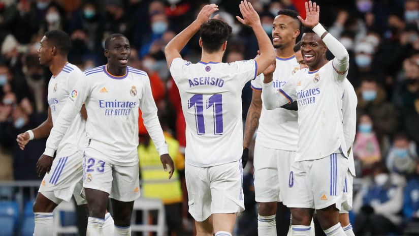 Igrači Real Madrida (©Reuters)
