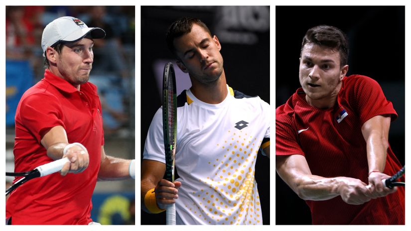 Lajović, Đere, Kecmanović (©Reuters)