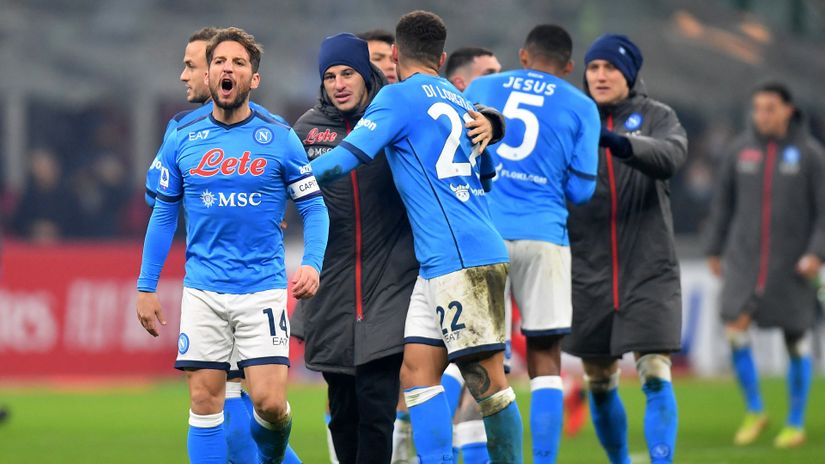 Fudbaleri Napolija (©Reuters)
