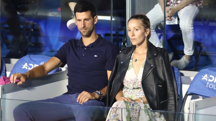 Novak i Jelena Đoković (Foto: Reuters)