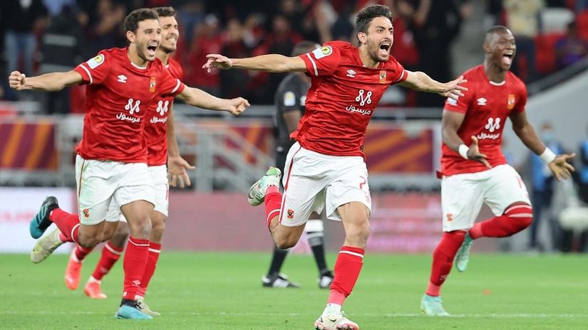 Fudbaleri Al Ahlija (©AFP)
