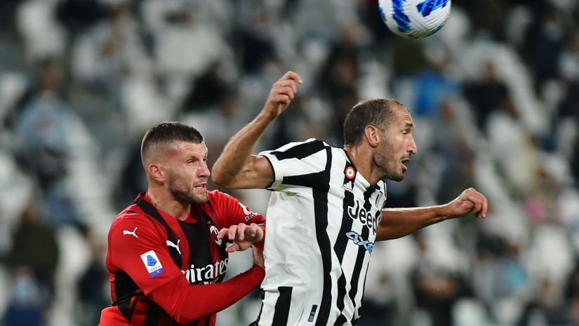 Ante Rebić i Đorđo Kjelini (©Reuters)
