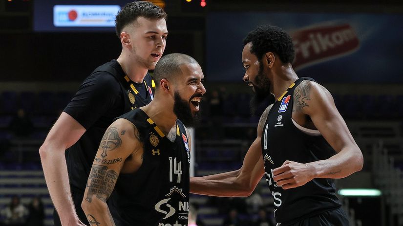 Košarkaši Partizana (Foto: Starsport)